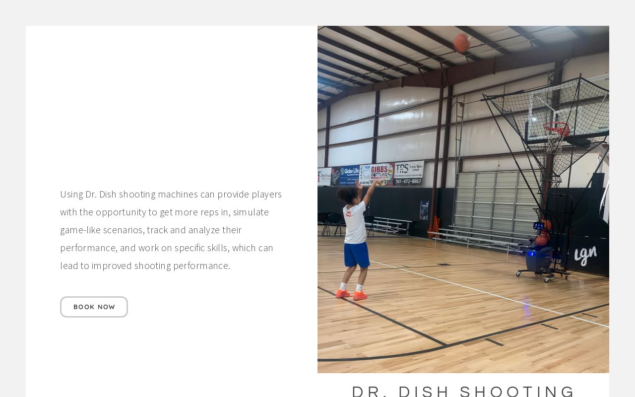 Dr. Dish Shooting Machine Rental